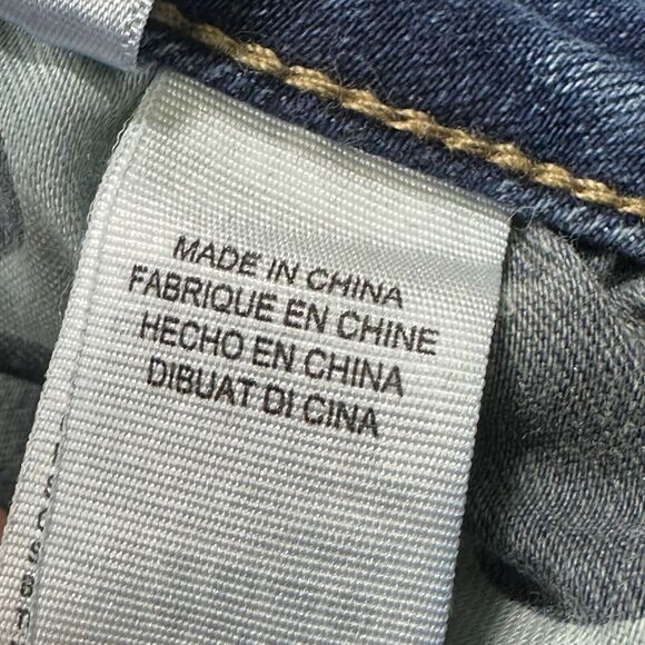 Lucky Brand Jeans Womens 4/27 Blue Sasha Super Skinny Low Rise Distressed Denim‎ - Picture 5 of 14